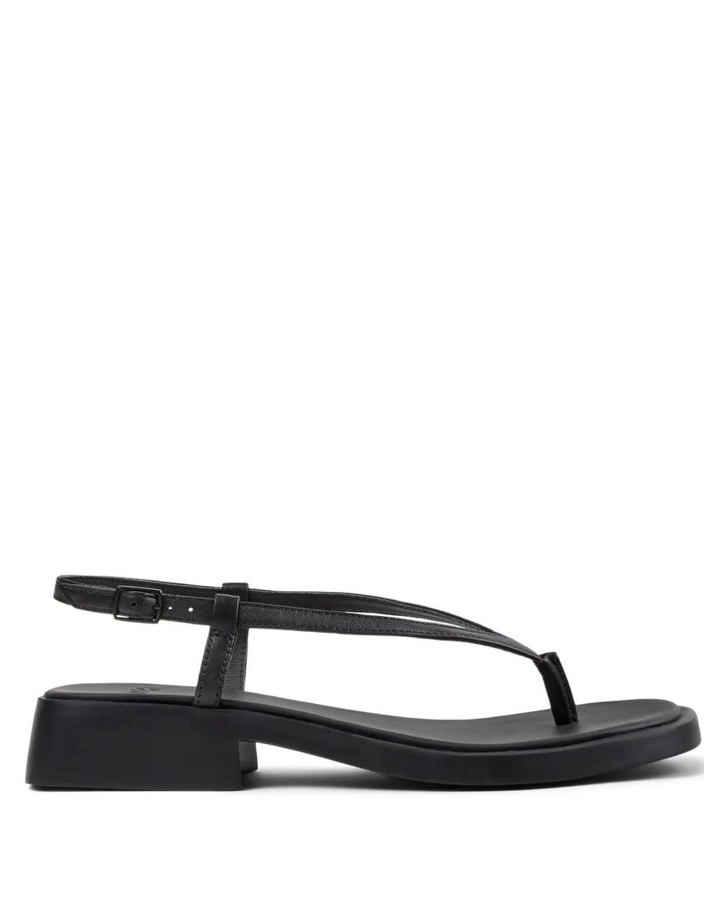 Camper Black Dana Buckle-Fastening Sandals