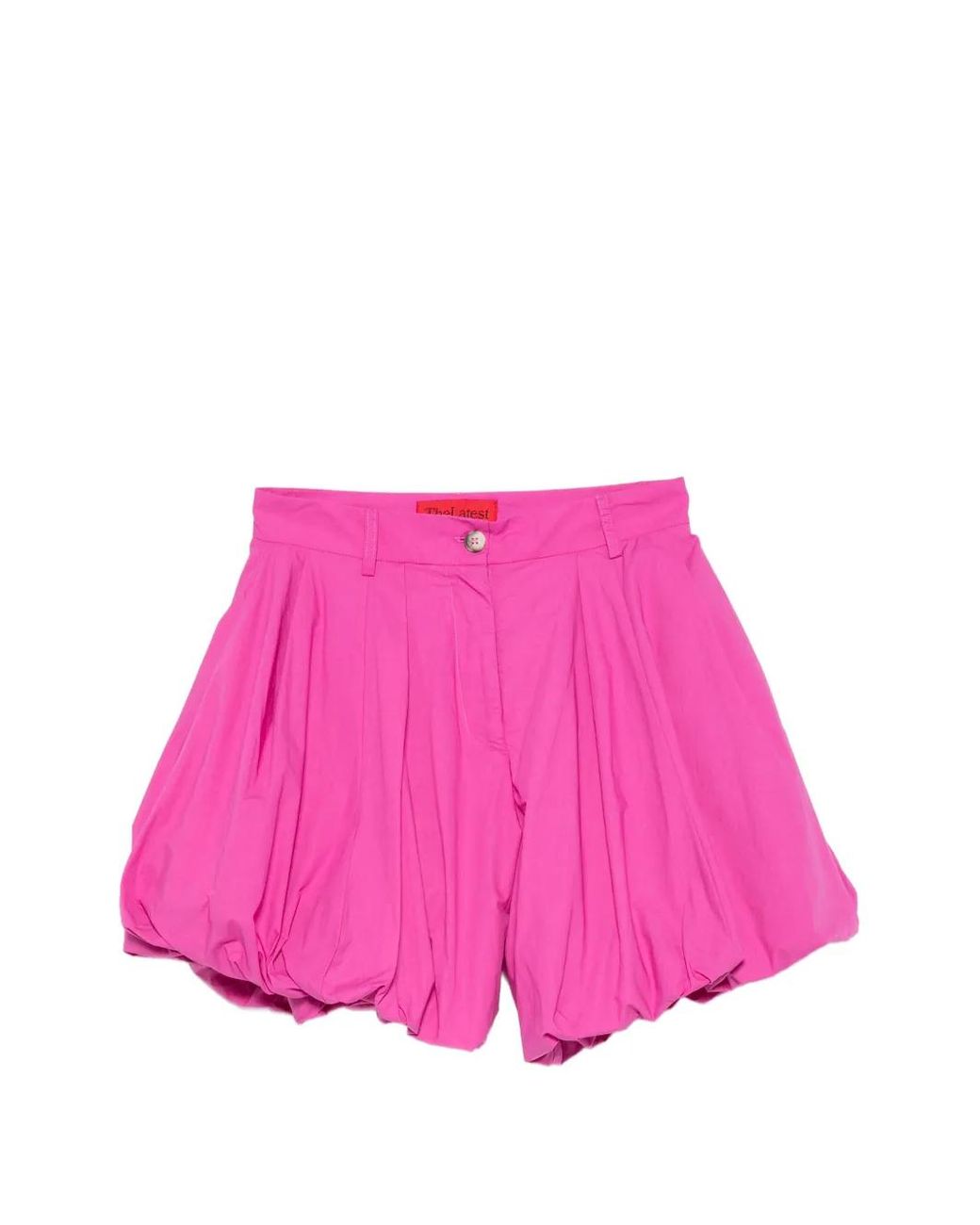 Thelatest Pink Dafne Pleated Shorts