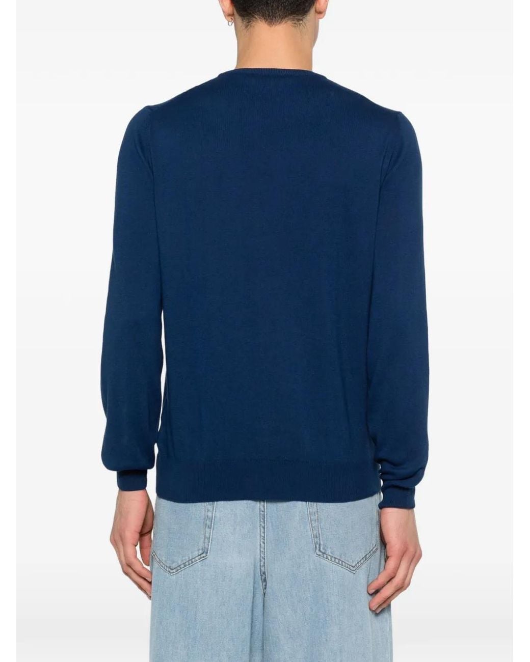 Fileria Blue Long-Sleeve Sweater for men