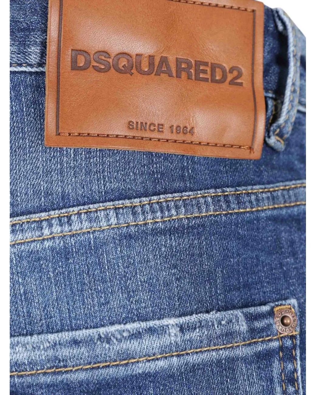 DSquared² Blue Marine Shorts for men