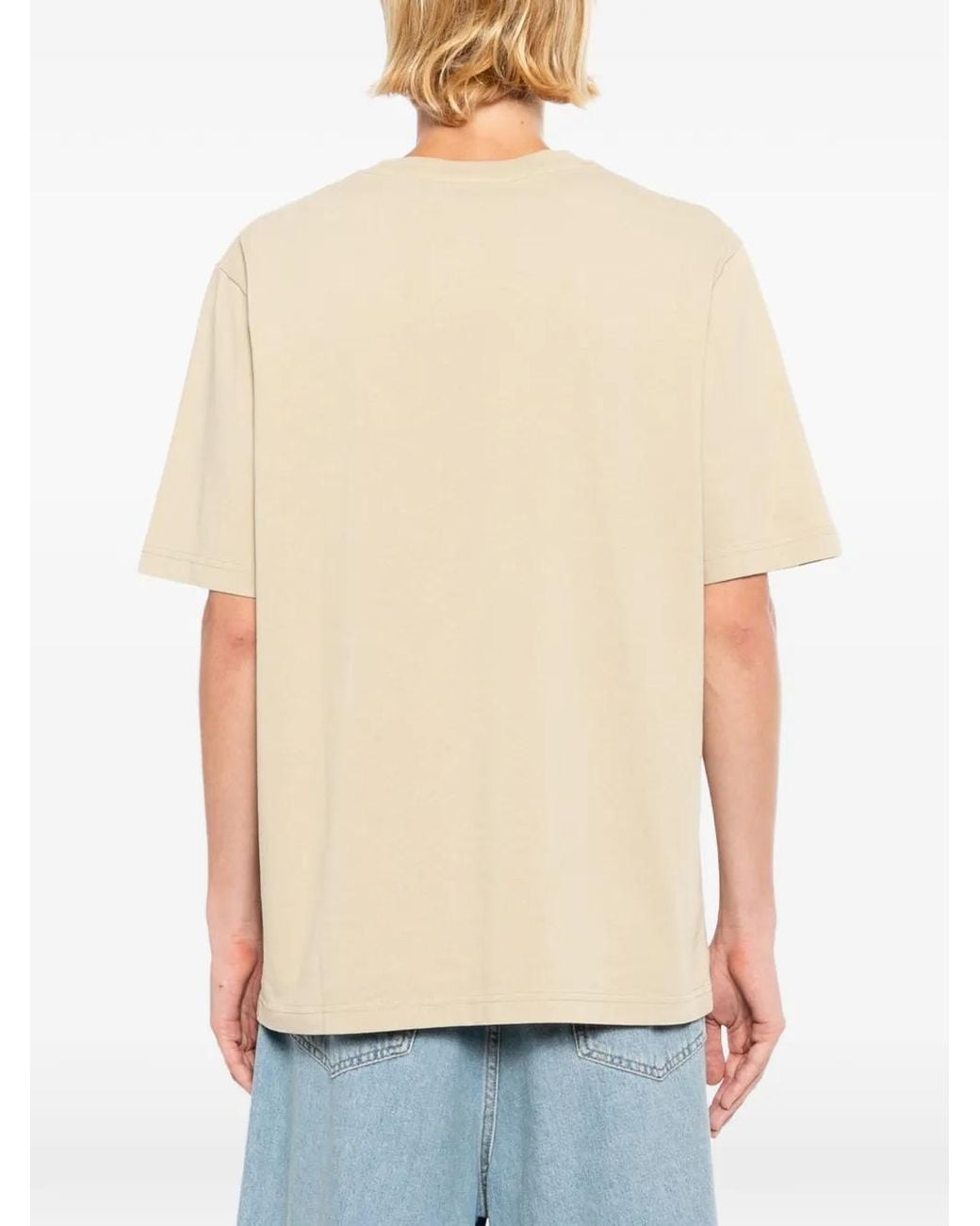 Maison Kitsuné Natural Fox Head T-Shirt for men