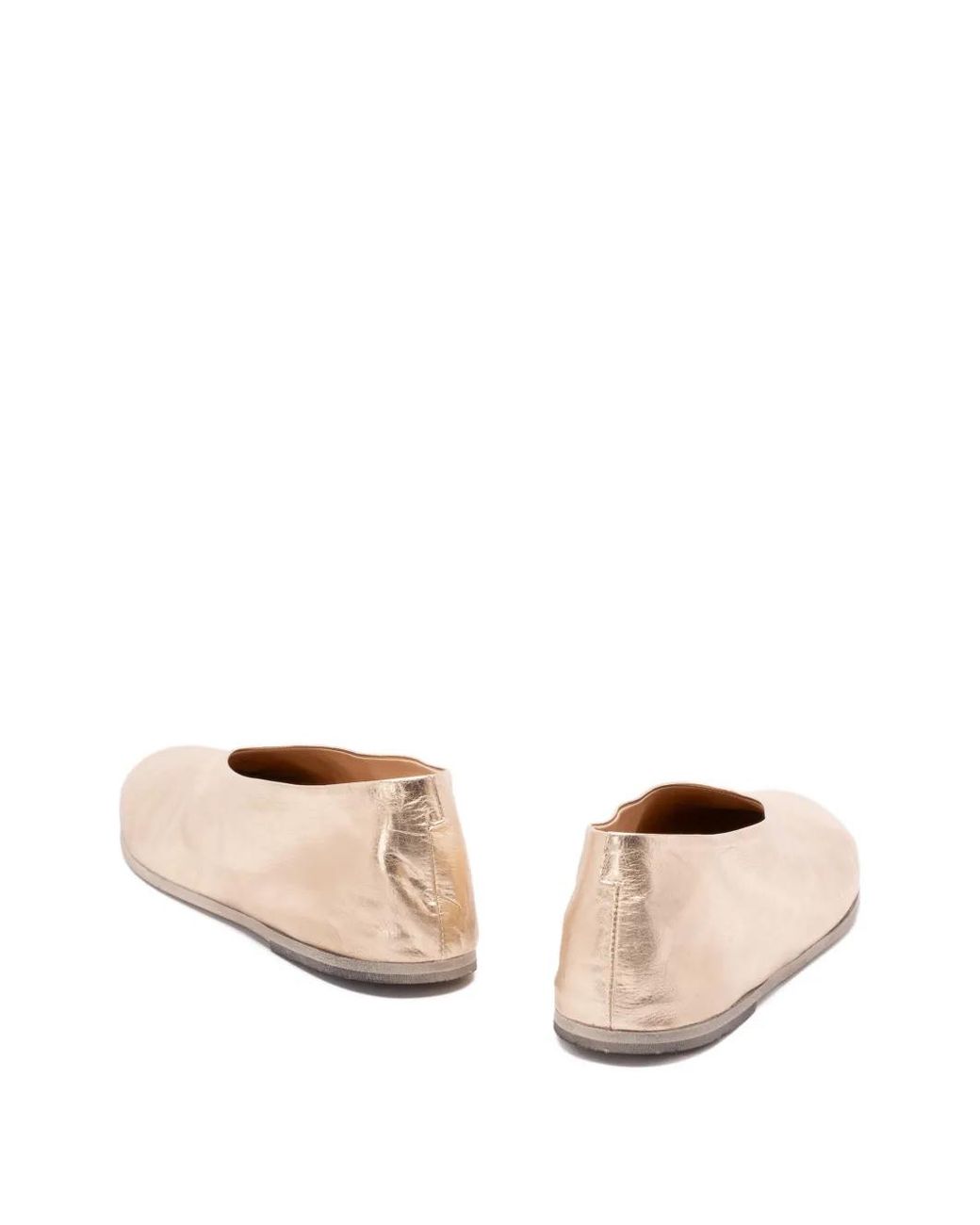 Marsèll Pink Coltellaccio Ballet Flats