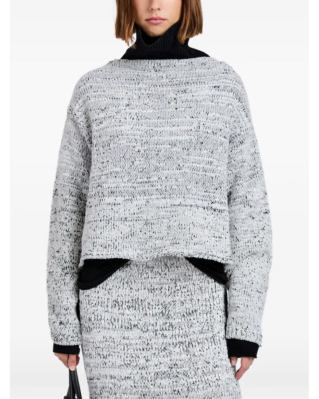 Proenza Schouler Gray Maddox Sweater