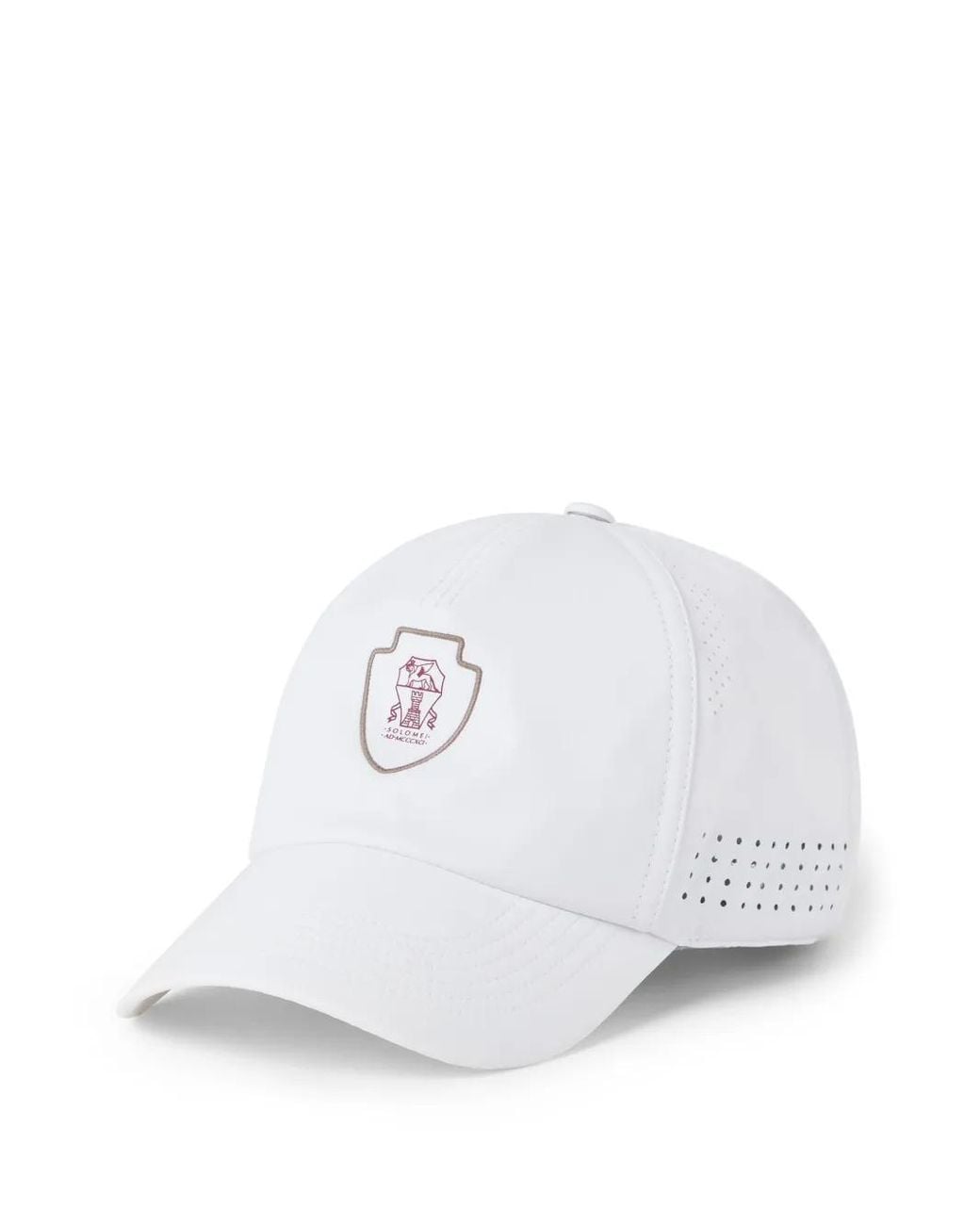 Brunello Cucinelli Baseballkappe Mit Logo in White für Herren