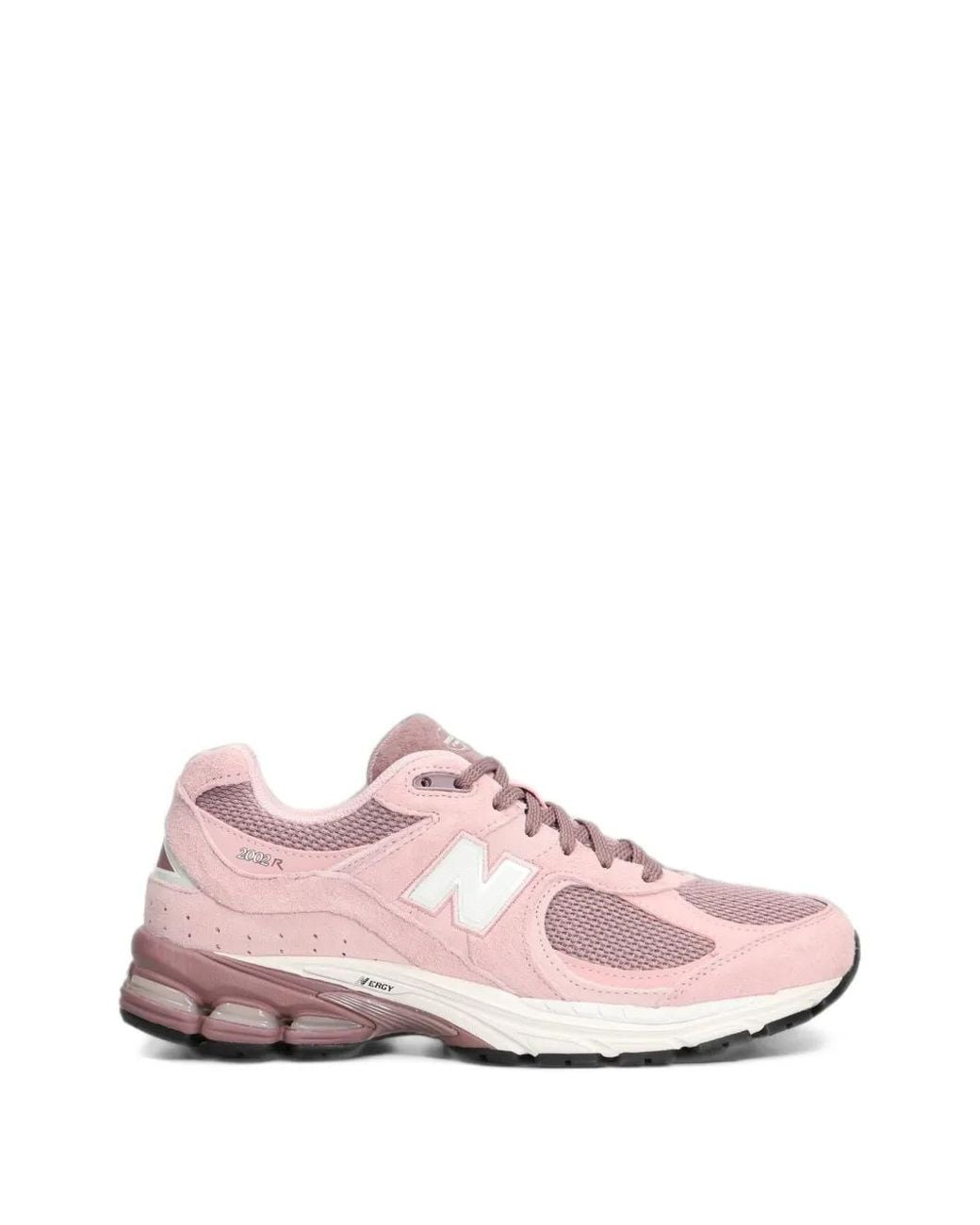 New Balance Pink Baskets 2002R À Empiècements En Résille