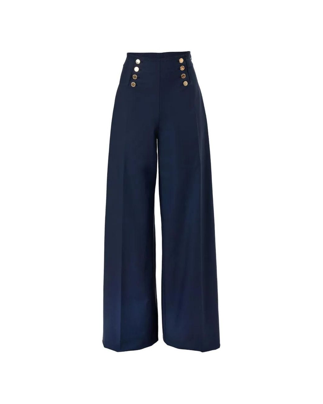 Carolina Herrera Blue Alba Trousers