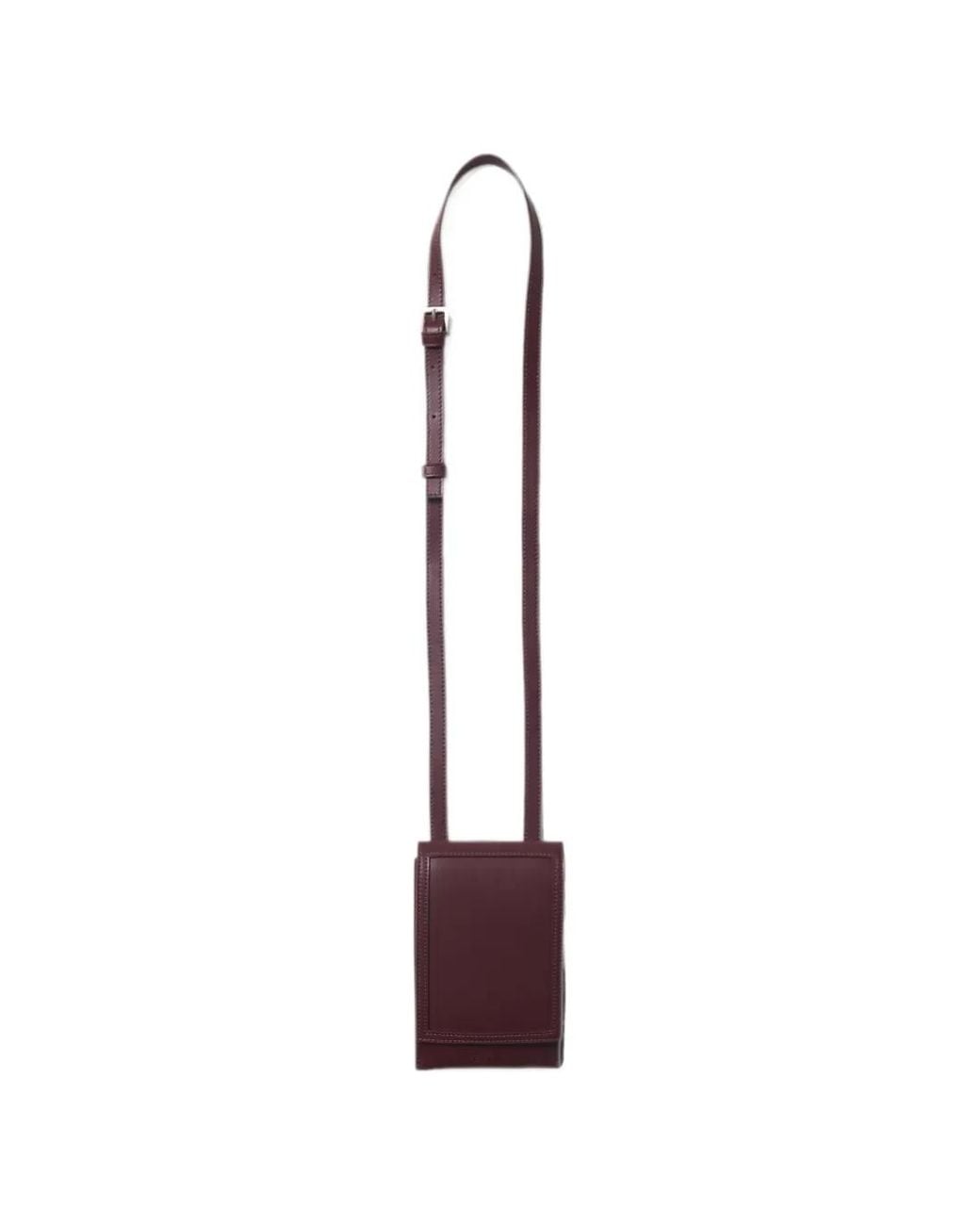 Peserico White Calf Leather Foldover Crossbody Mini Bag