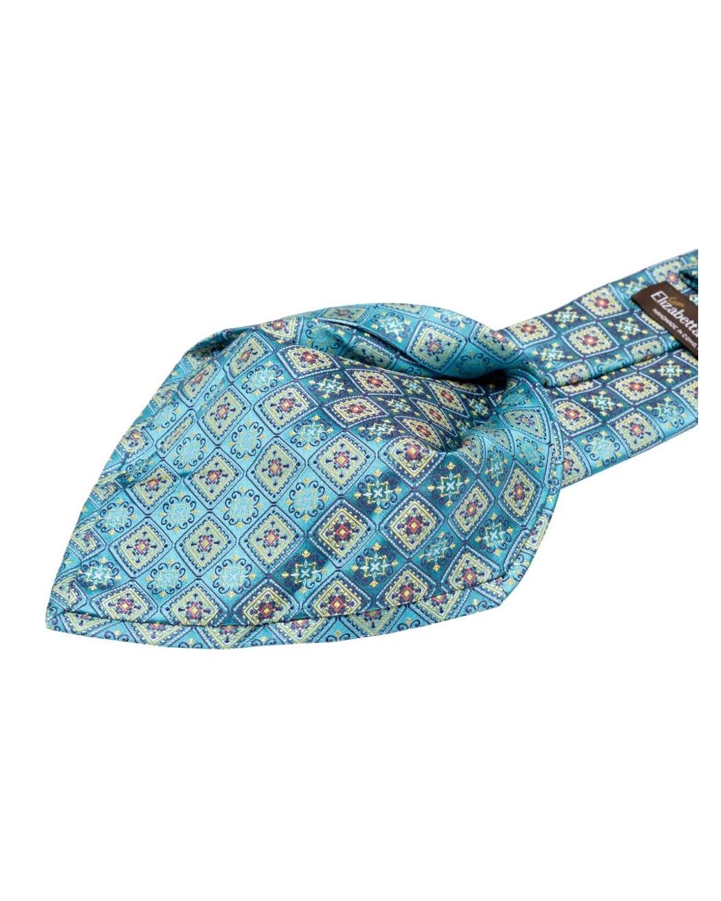 Elizabetta Blue Cravate De Sica En Jacquard for men