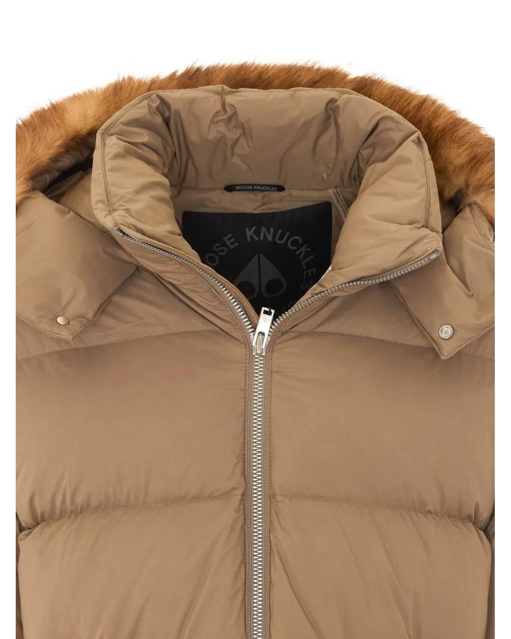 Moose Knuckles Brown Everest Puffer Jacket for men
