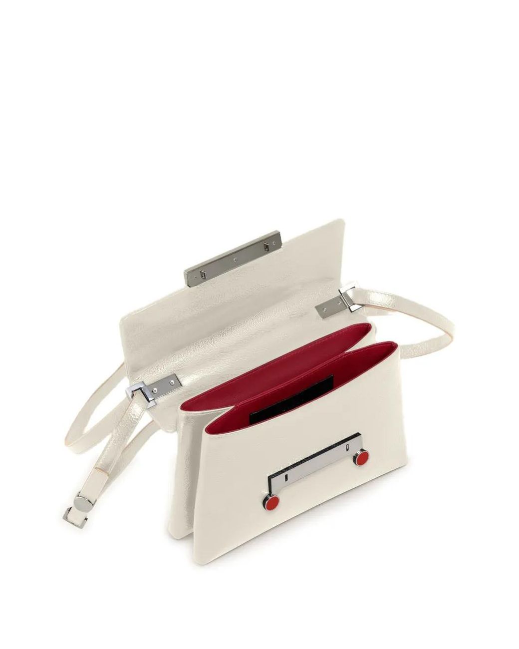 Marni Natural Small Envelope Structured Cross Body Bag