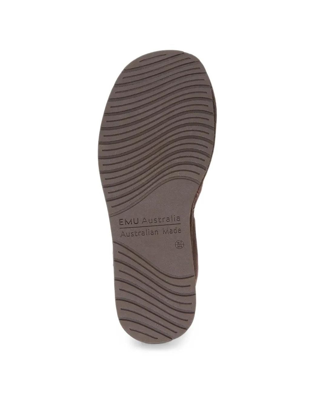 EMU Brown Chaussons Platinum Ashford for men