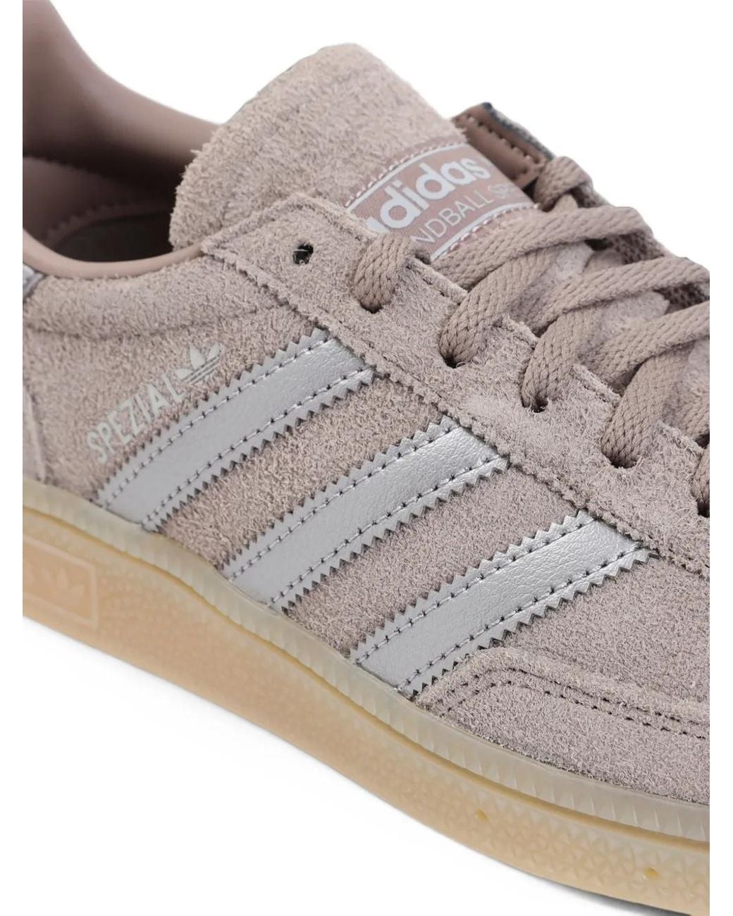 Adidas White Handball Spezial Suede Sneakers