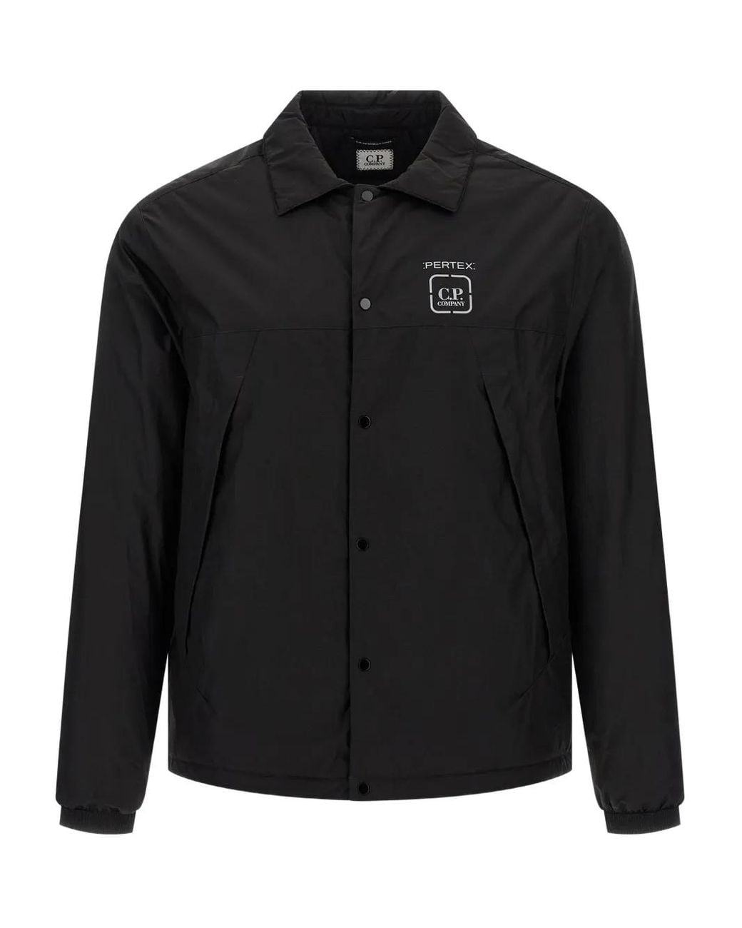 C P Company Black The Metropolis Series Overshirt for men