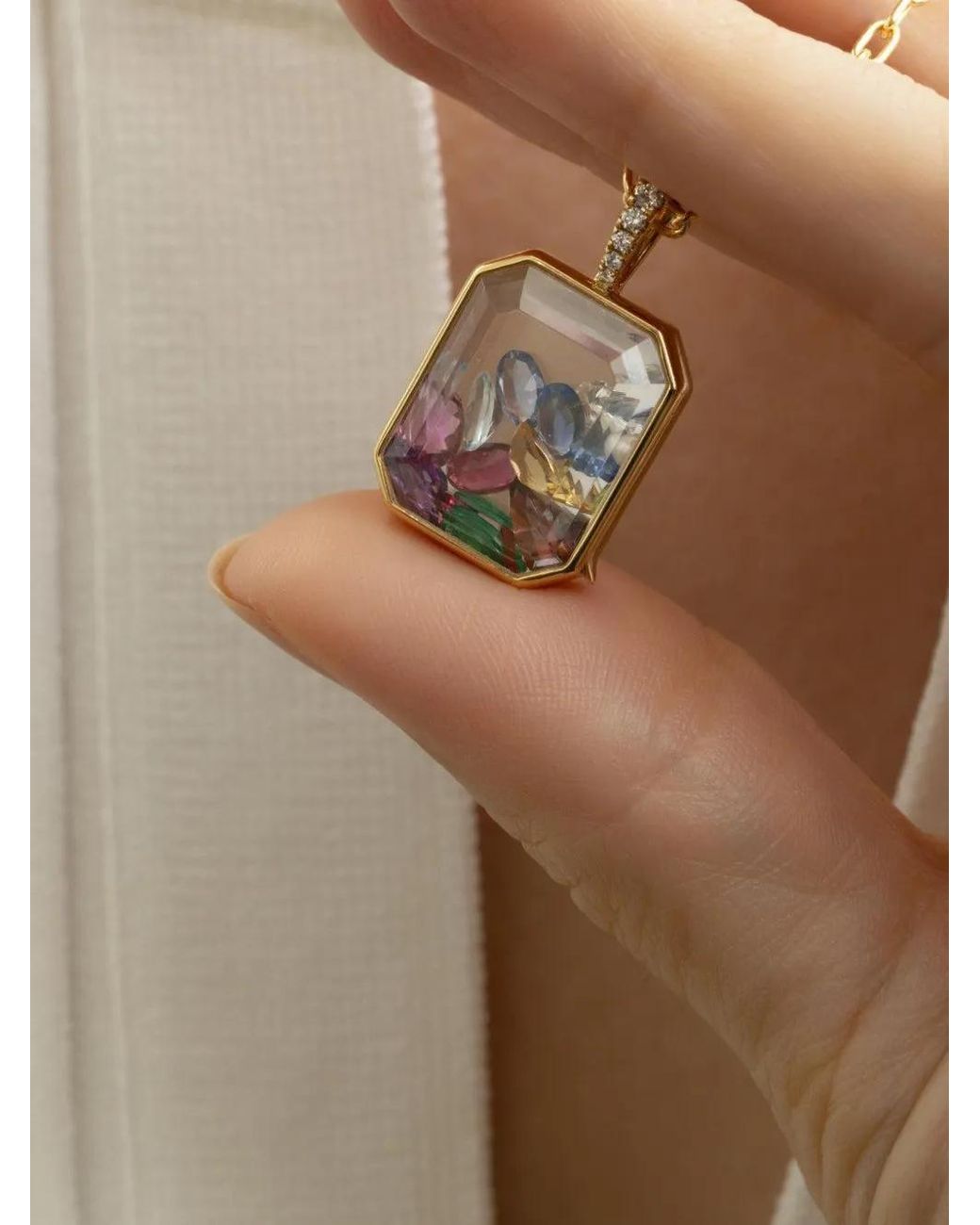 Loquet London Metallic December Birthstone Tanzanite Charm