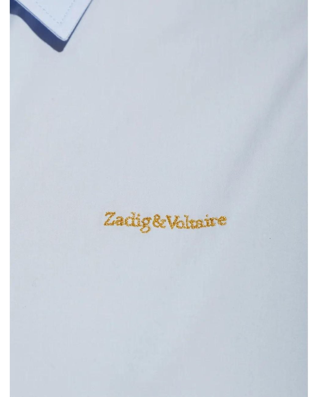 Zadig & Voltaire Blue Toria Shirt