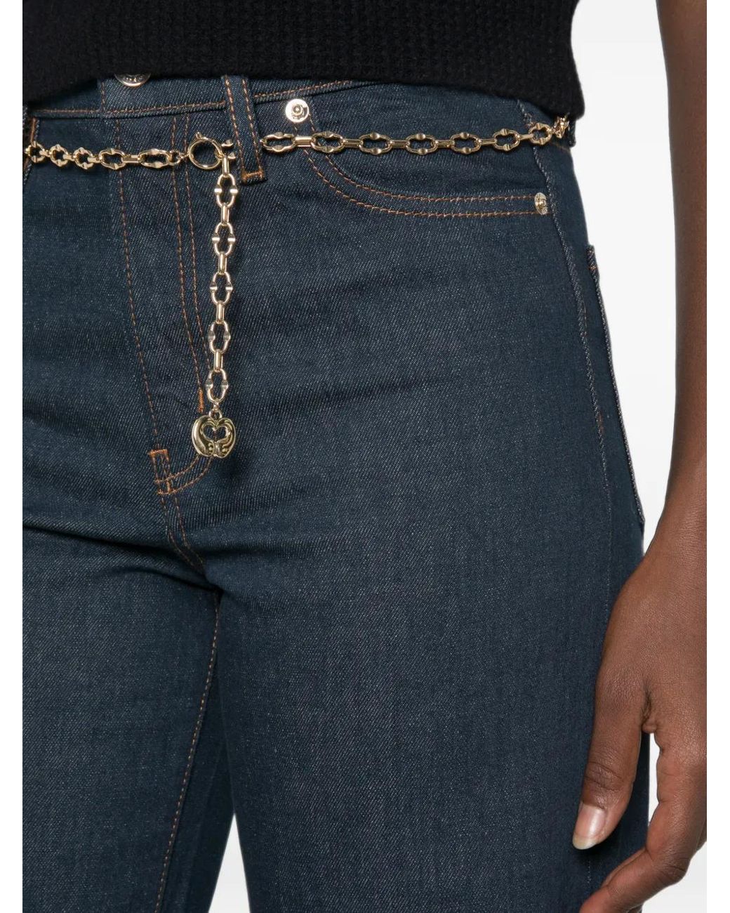 Maje Straight Jeans in het Blue