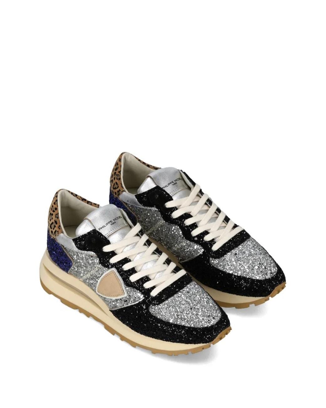 Philippe Model Blue Sneakers