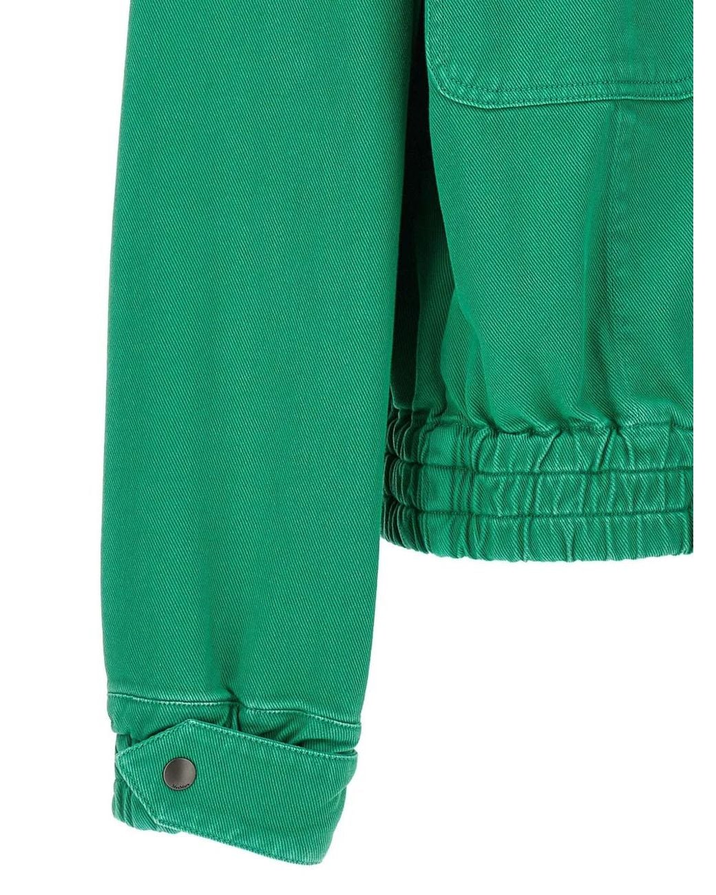 Max Mara Green Arturo Crop Jacket
