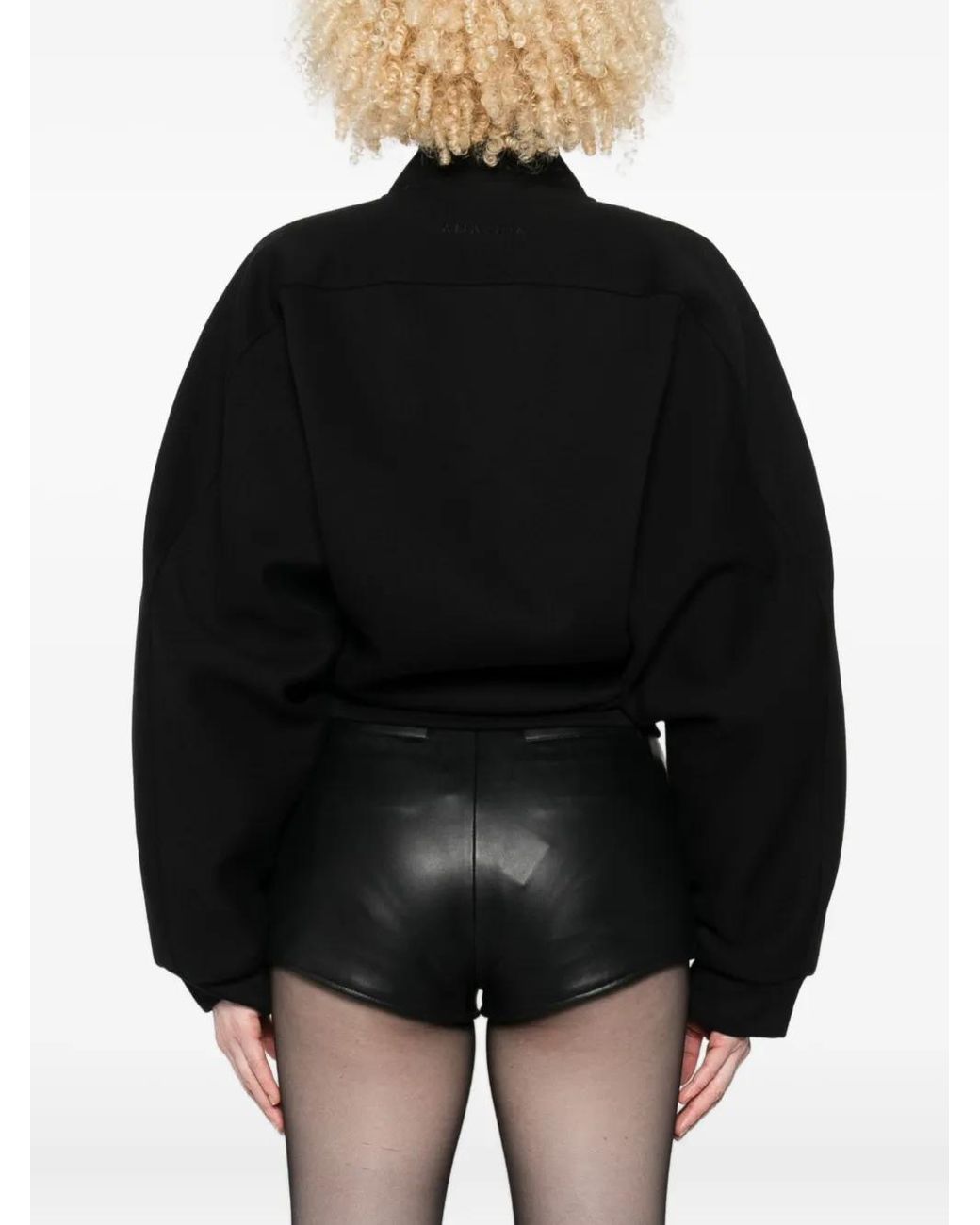 Chaqueta con cremallera Amazuìn de color Black