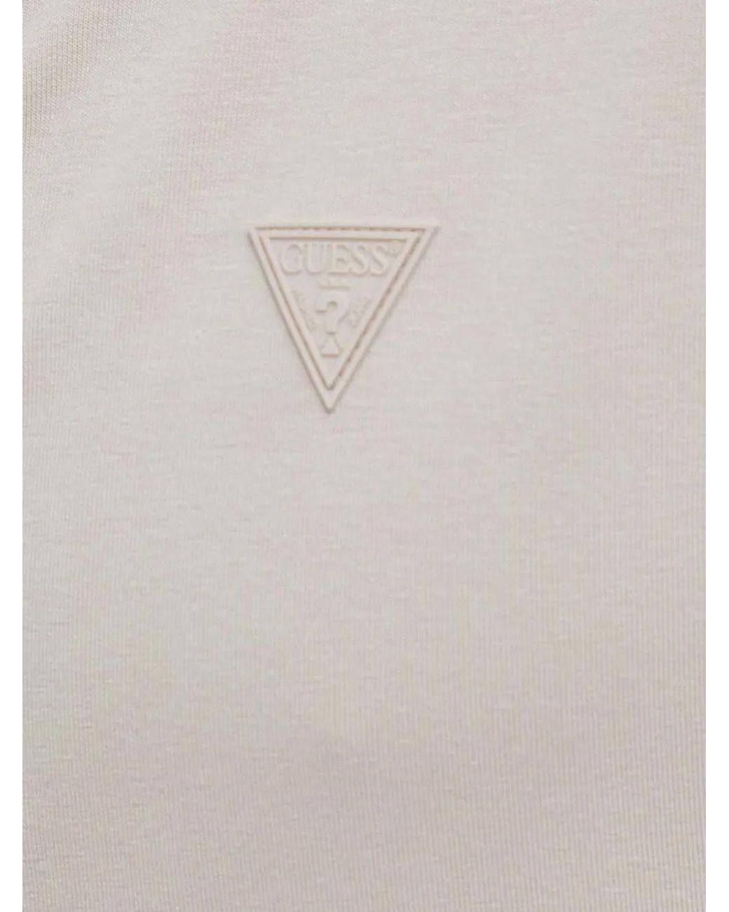 Guess White Full Zip Sweatshirt for men