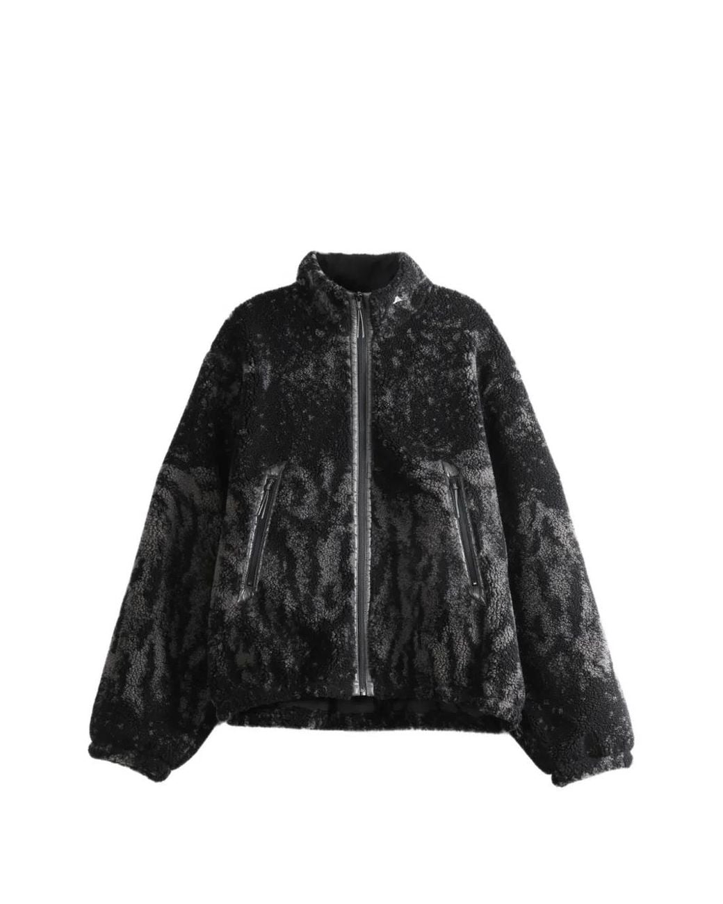Roa Black Veste Ewe En Polaire Effet Fourrure