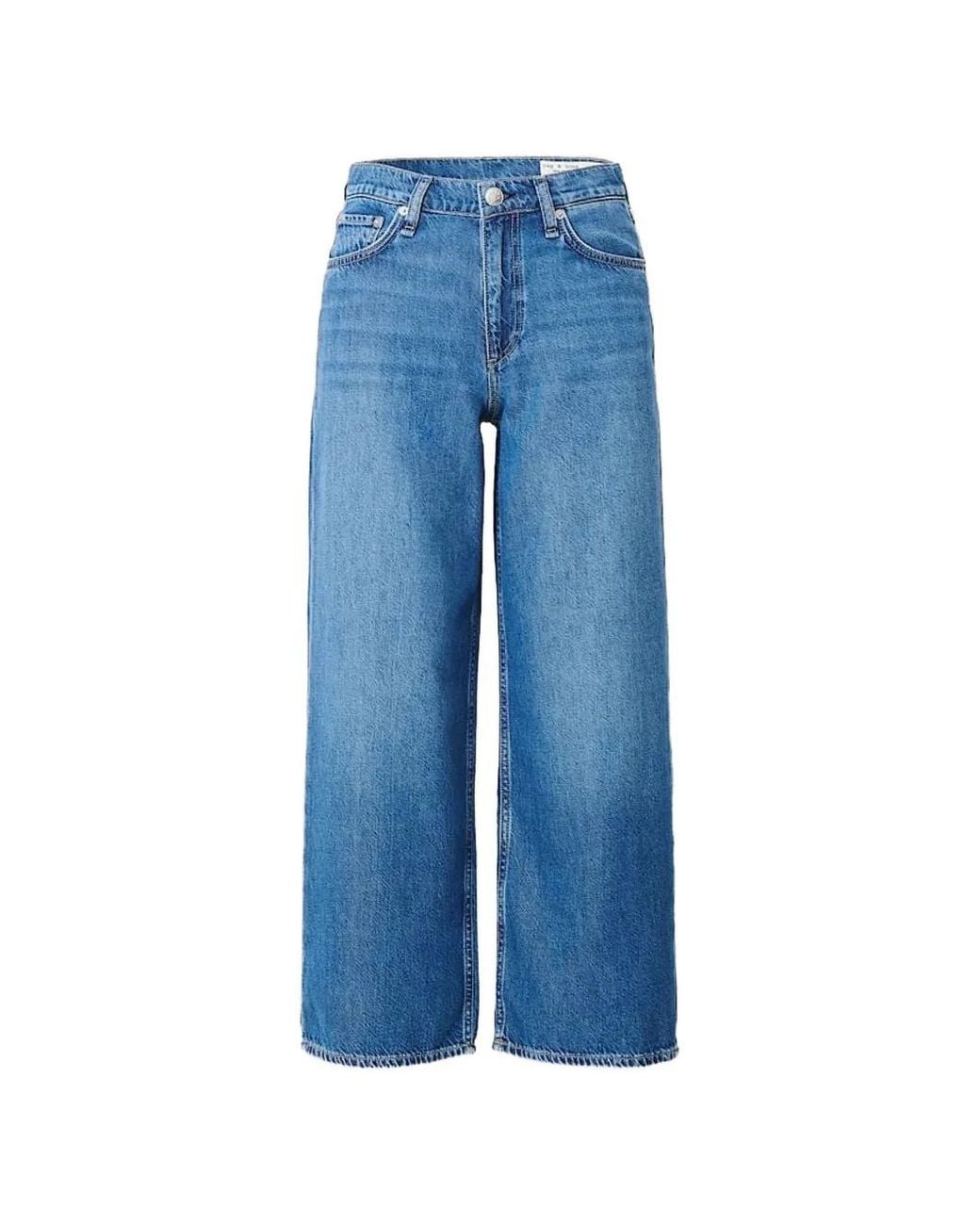 Jean Andi À Coupe Ample Rag & Bone en coloris Blue
