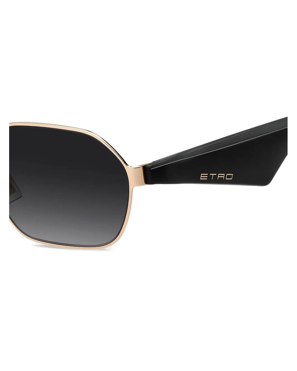 Etro Black Combi Tailoring Sunglasses