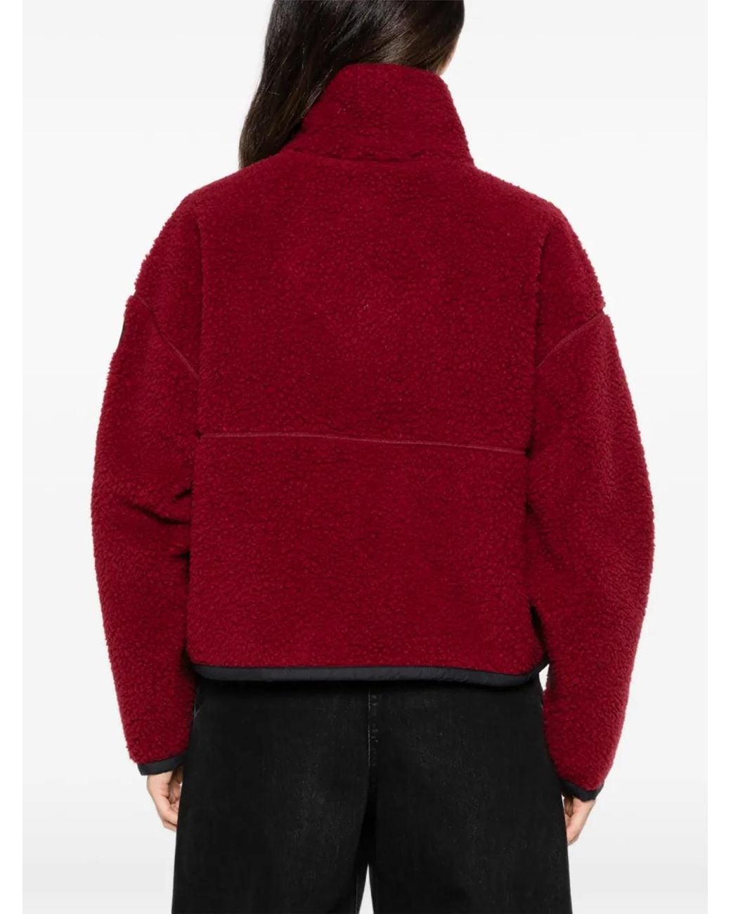 Canada Goose Red Veste Simcoe En Polaire