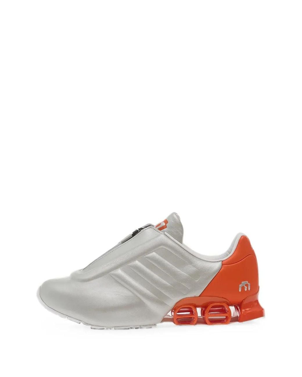 Adidas White Zip-Fastening Sneakers