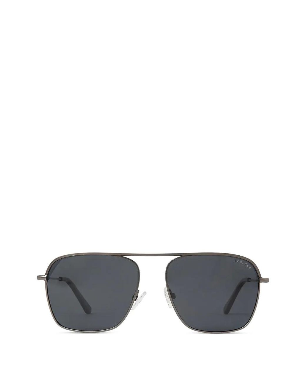 Roderer Gray Victor Pilot-Frame Sunglasses for men