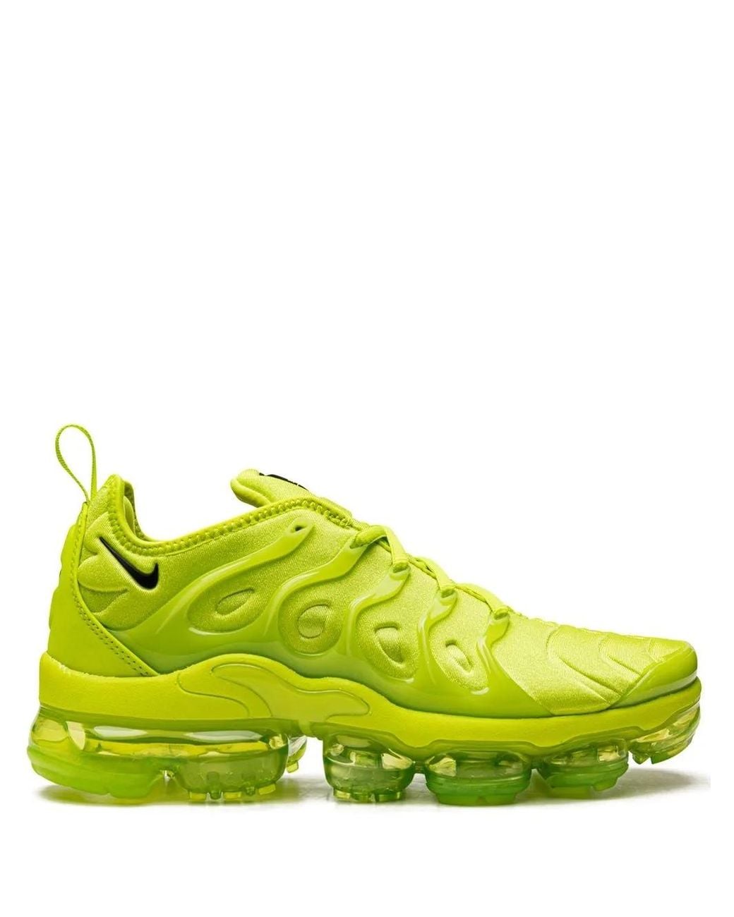 Nike Green Air Vapormax Plus "Tennis Ball" Sneakers
