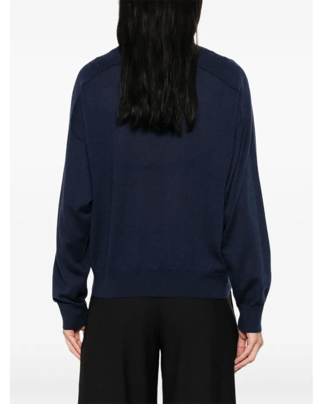 SOLOCASCMIR Blue Long-Sleeved T-Shirt