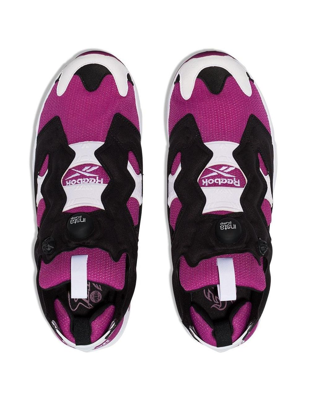 reebok high tops 80s femme violet
