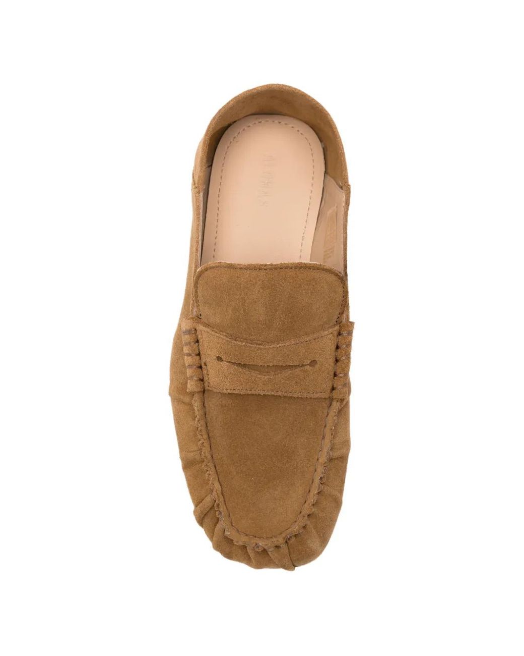 Alohas White Aven Suede Slip-On Mules