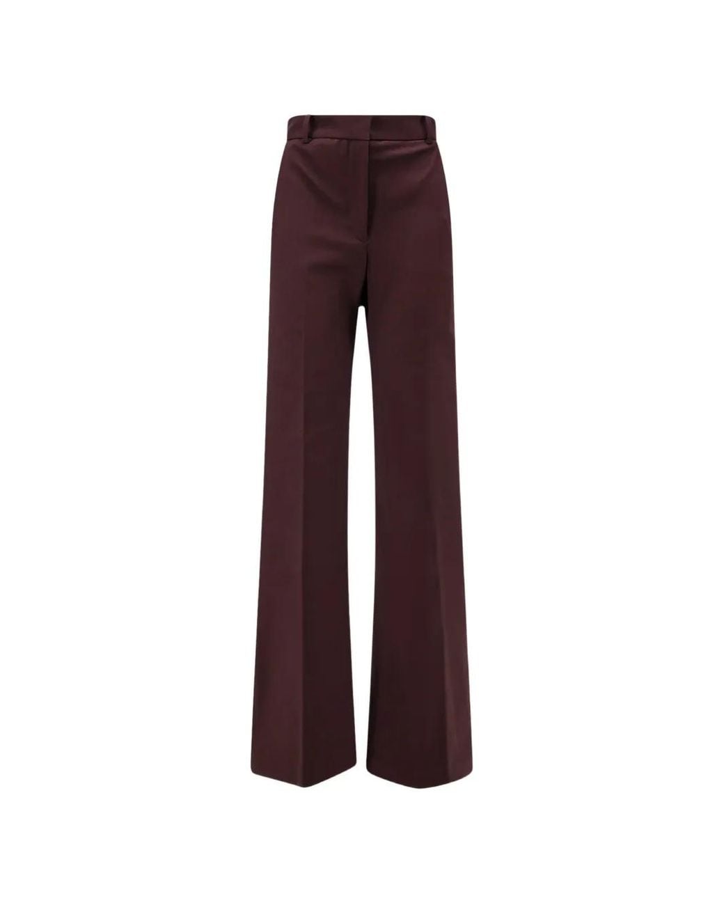 Joseph Purple Pressed-Crease Trousers