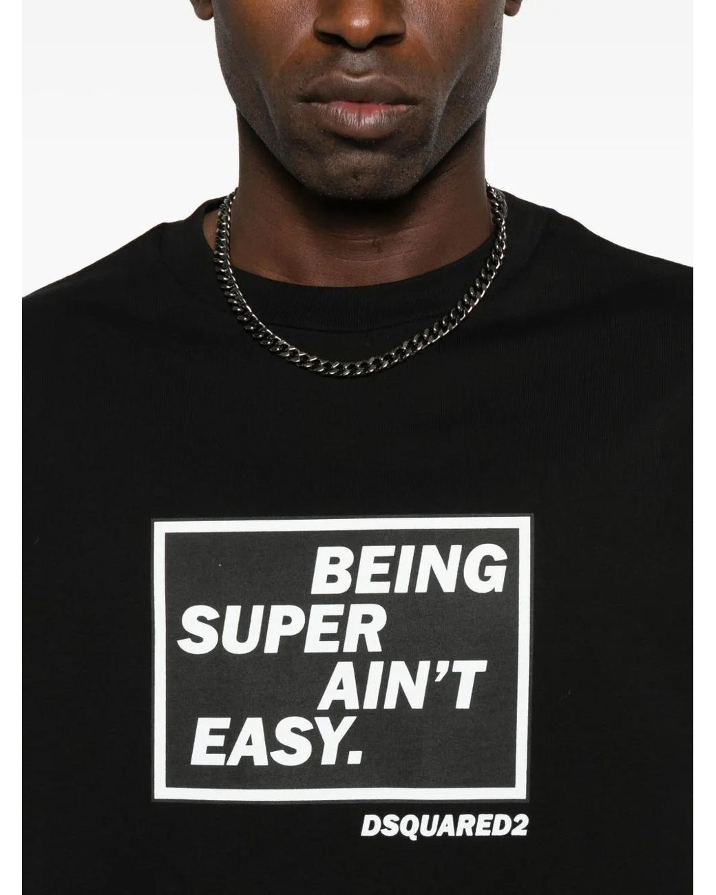 DSquared² Black T-Shirts for men