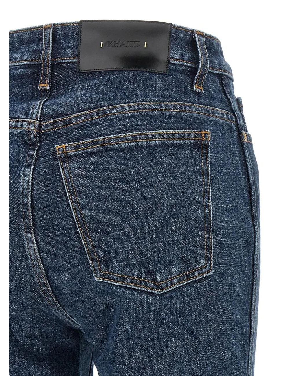 Khaite Blue Abigail High-Waisted Jeans