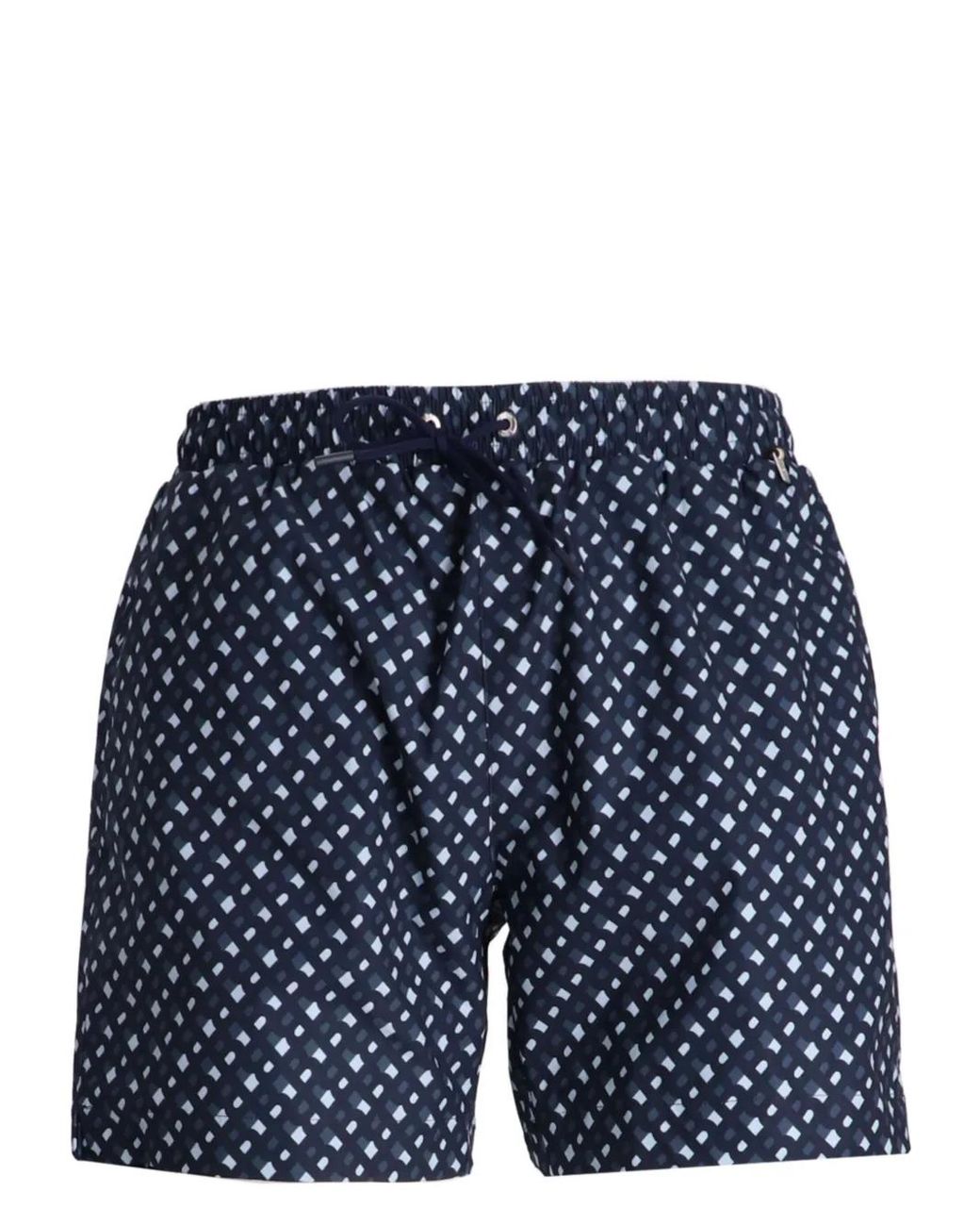 Boss Blue Manu Swim Shorts for men