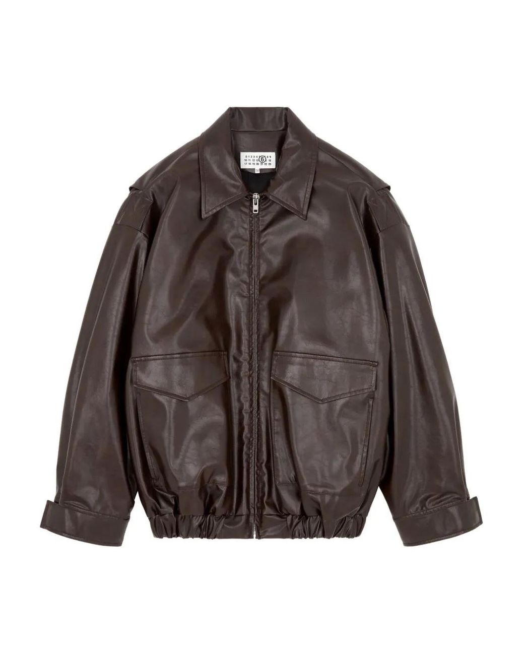MM6 by Maison Margiela Brown Jackets for men