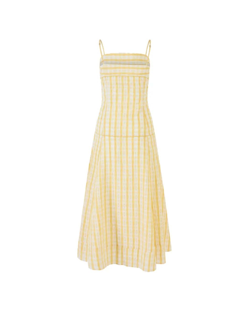 Rosie Assoulin White Drop Me A Note Dress