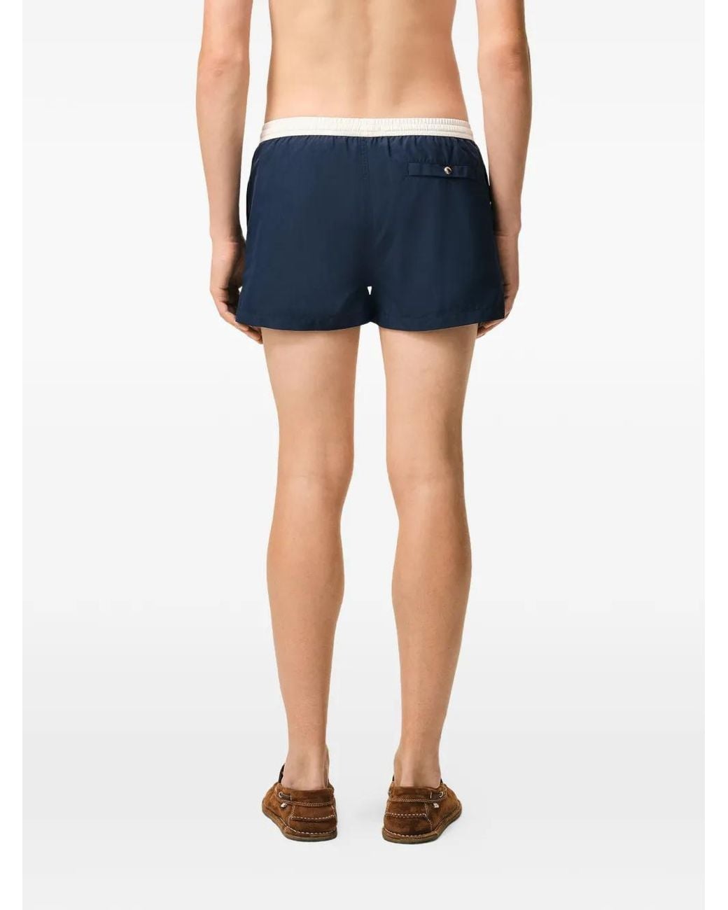 Bañador con cordones AMI de hombre de color Blue