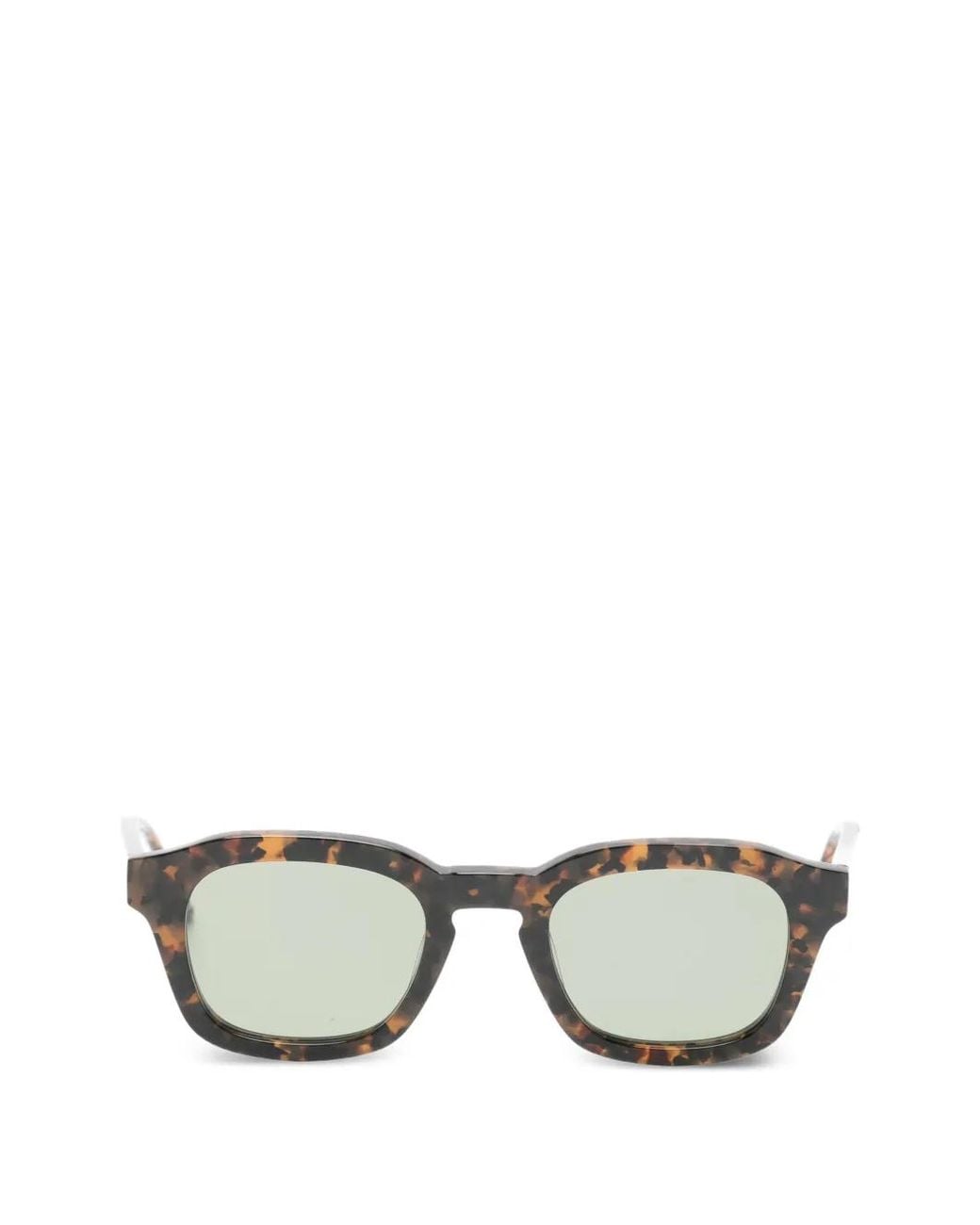 Thom Browne Gray Square Sunglasses