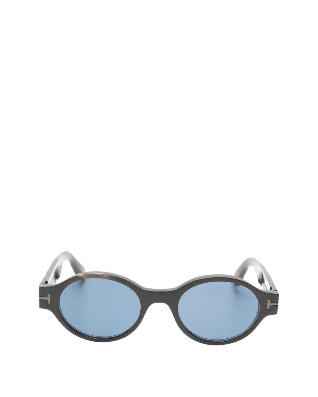 Tom Ford Blue Private Round-Frame Sunglasses