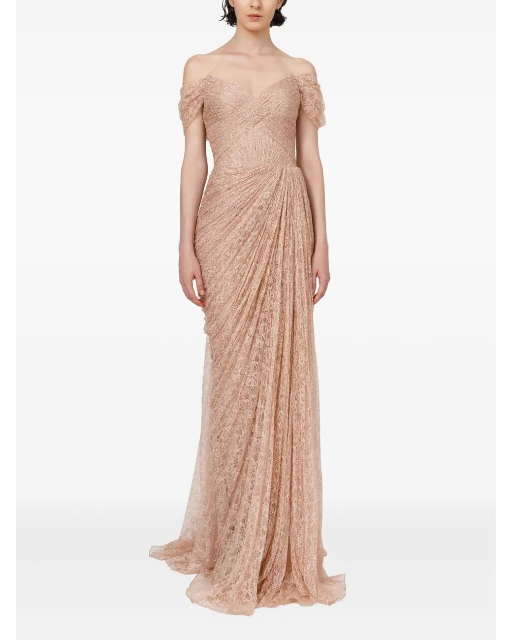 IRIS SERBAN Natural Sandy Dress