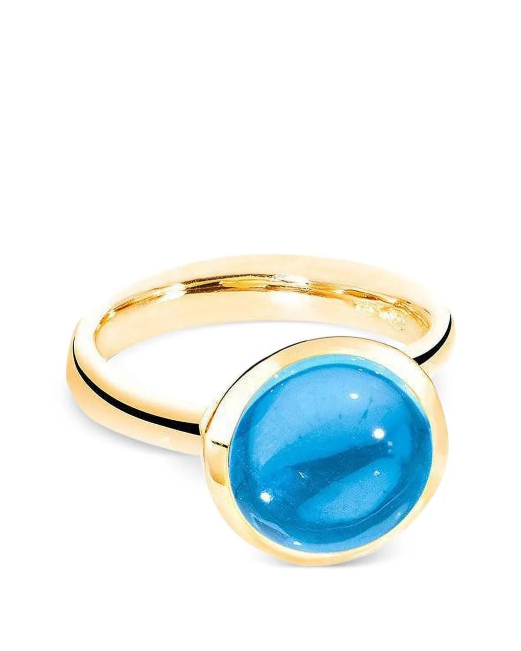 Tamara Comolli Bouton Ring Met Gelakte Afwerking in het Metallic