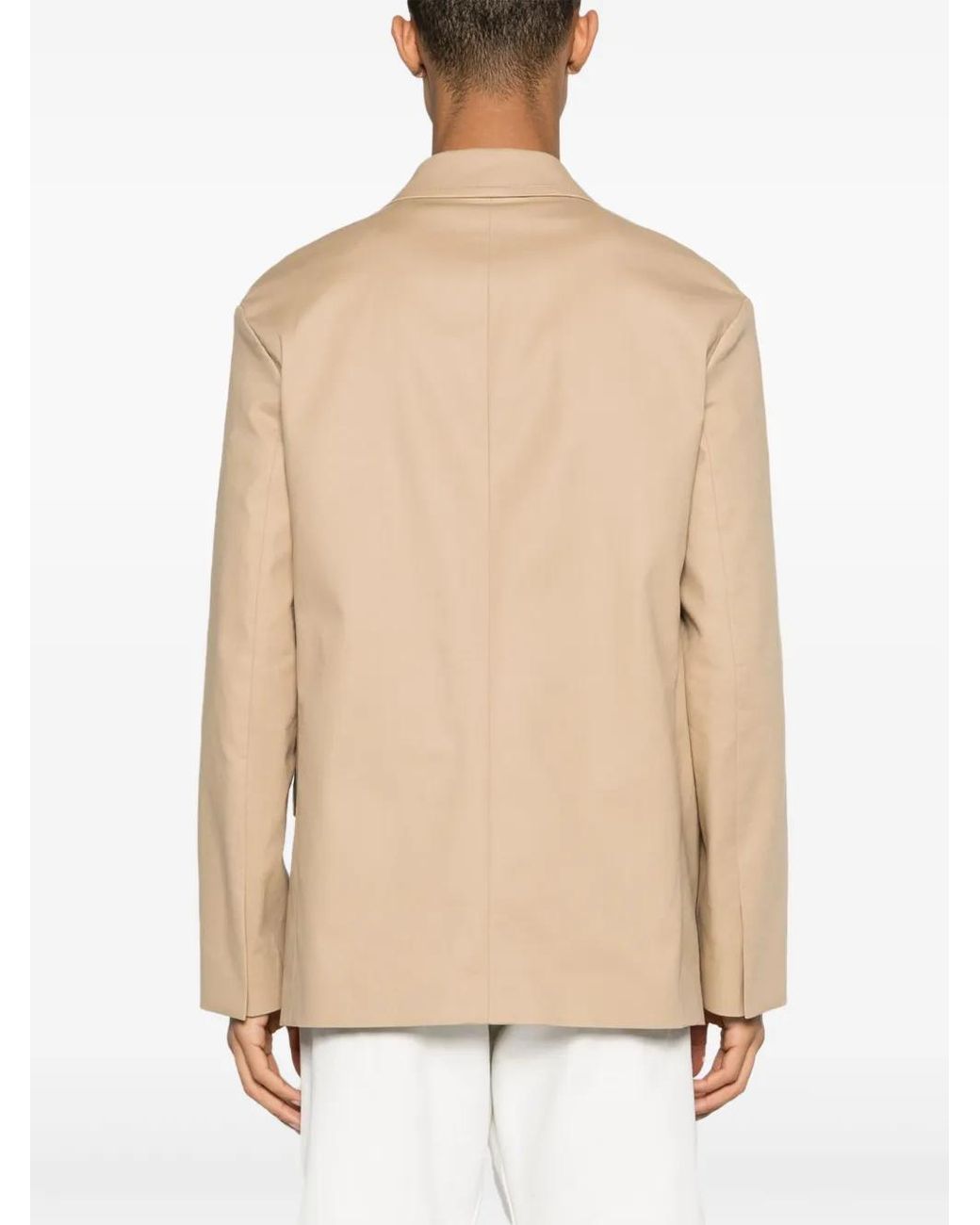 Blazer Con Botones Lanvin de hombre de color Natural