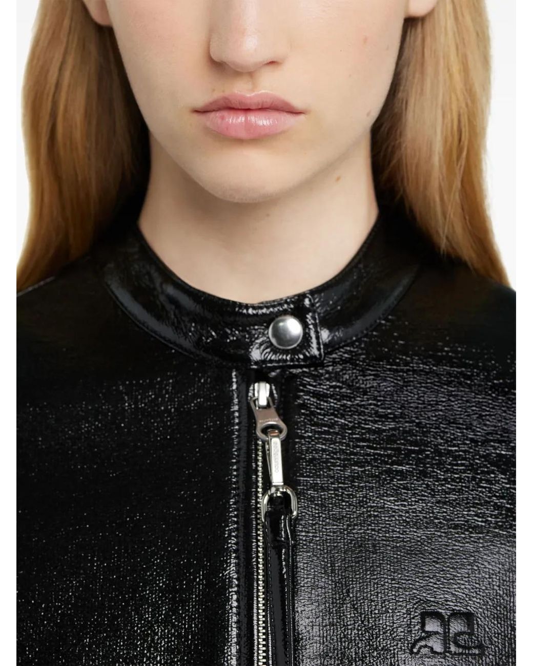 Courreges Vinyl City Jack in het Black