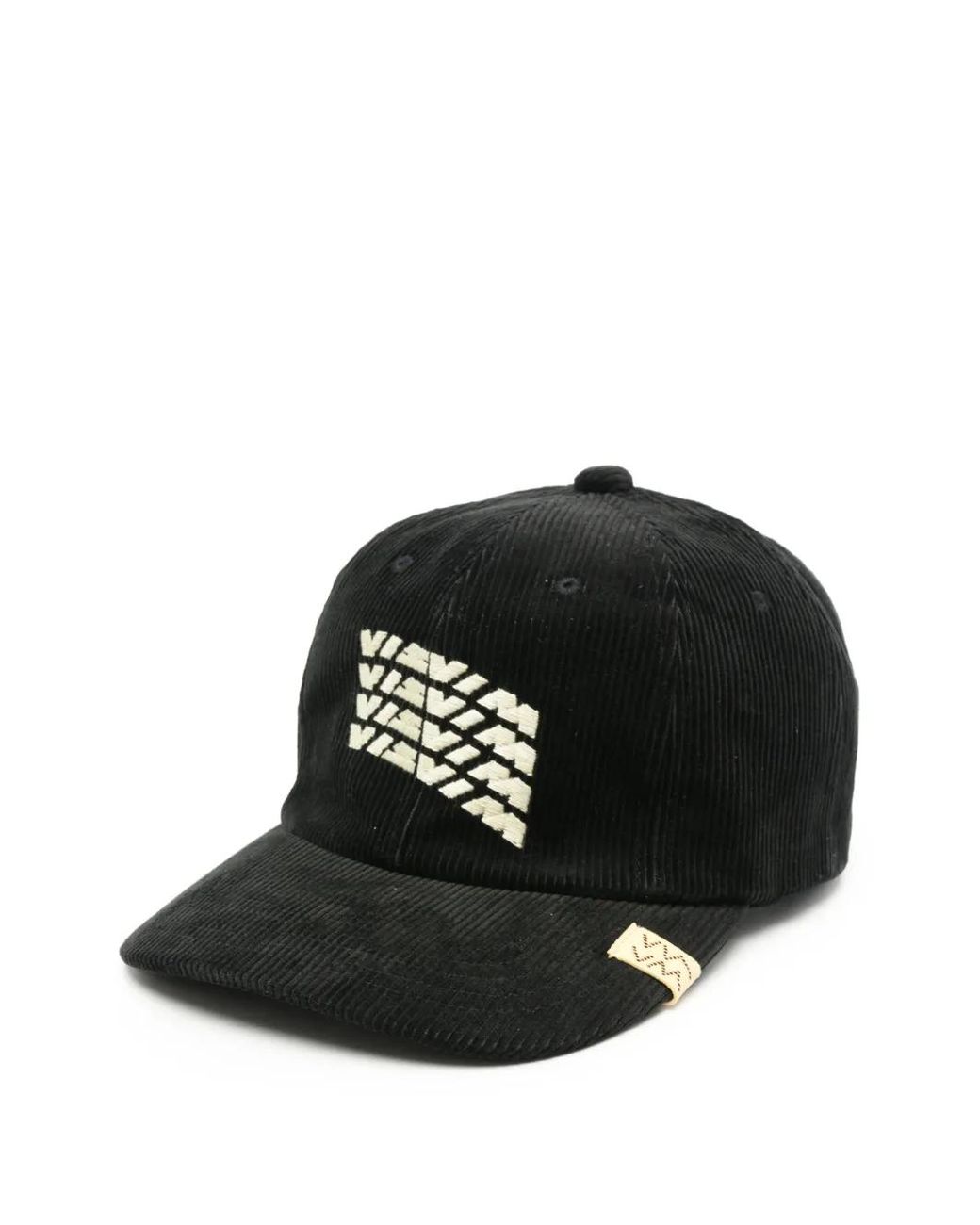 Visvim Black Casquette Excelsior Ii En Velours Côtelé for men