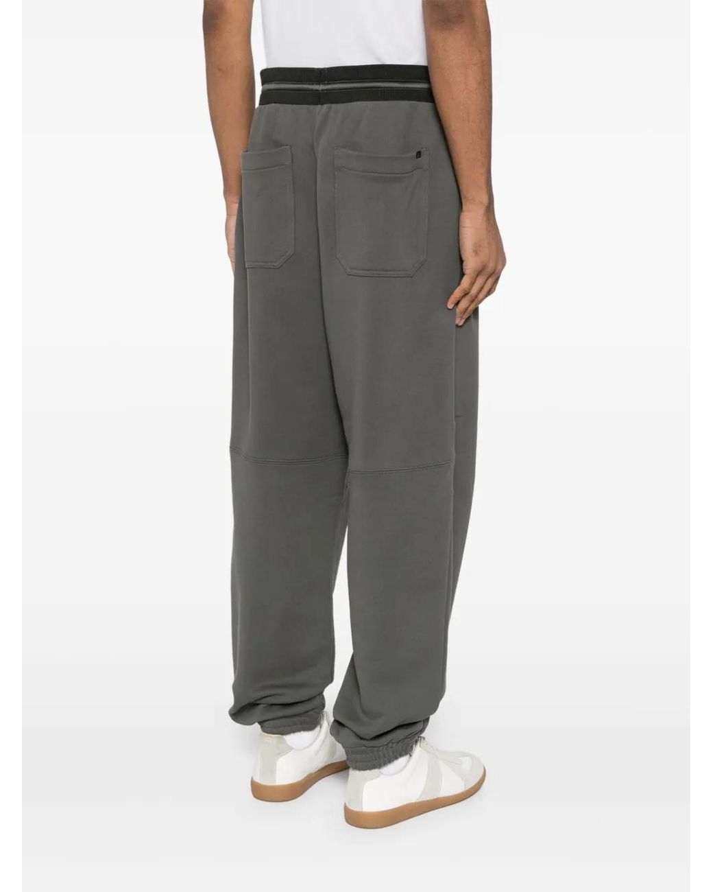 Helmut Lang Gray Curve Sweatpants for men