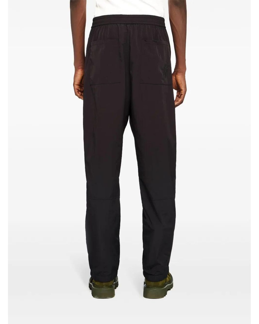 J.W. Anderson Black Panelled Track Pants for men